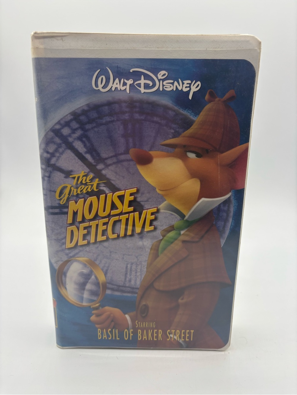 The Adventures of the Great Mouse Detective Walt Disney VHS Clamshell Case